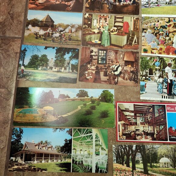 Vintage Postcard Lot – Bahamas, Williamsburg, Alaska – 26 Cards - Picture 6 of 11